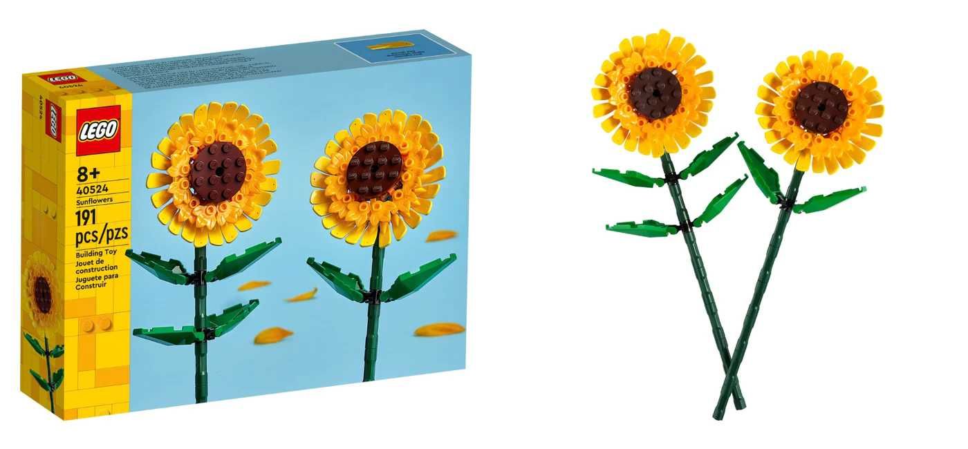 Lego Botanical Collection 40524 Sunflowers Слънчогледи