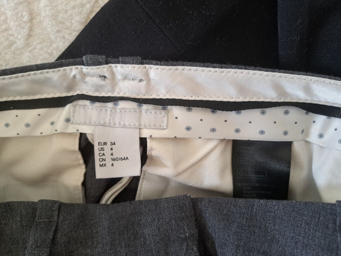 XS - дамски панталони с ръб H&M