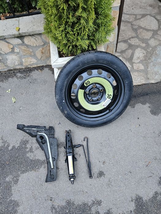 Резервна гума патерица за Vw Golf 6 125/70/16