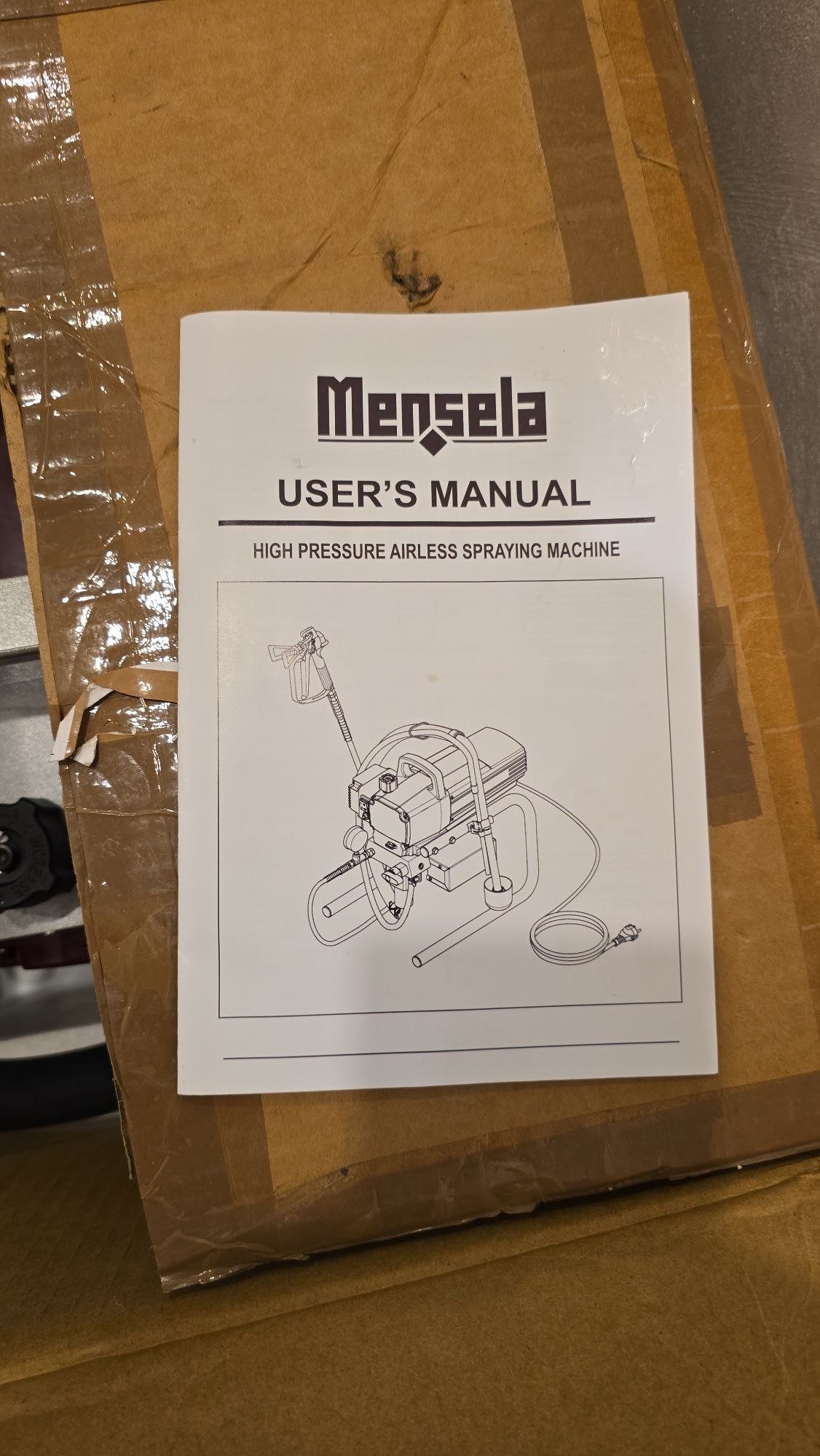 Система за безвъздушно боядисване Mansela