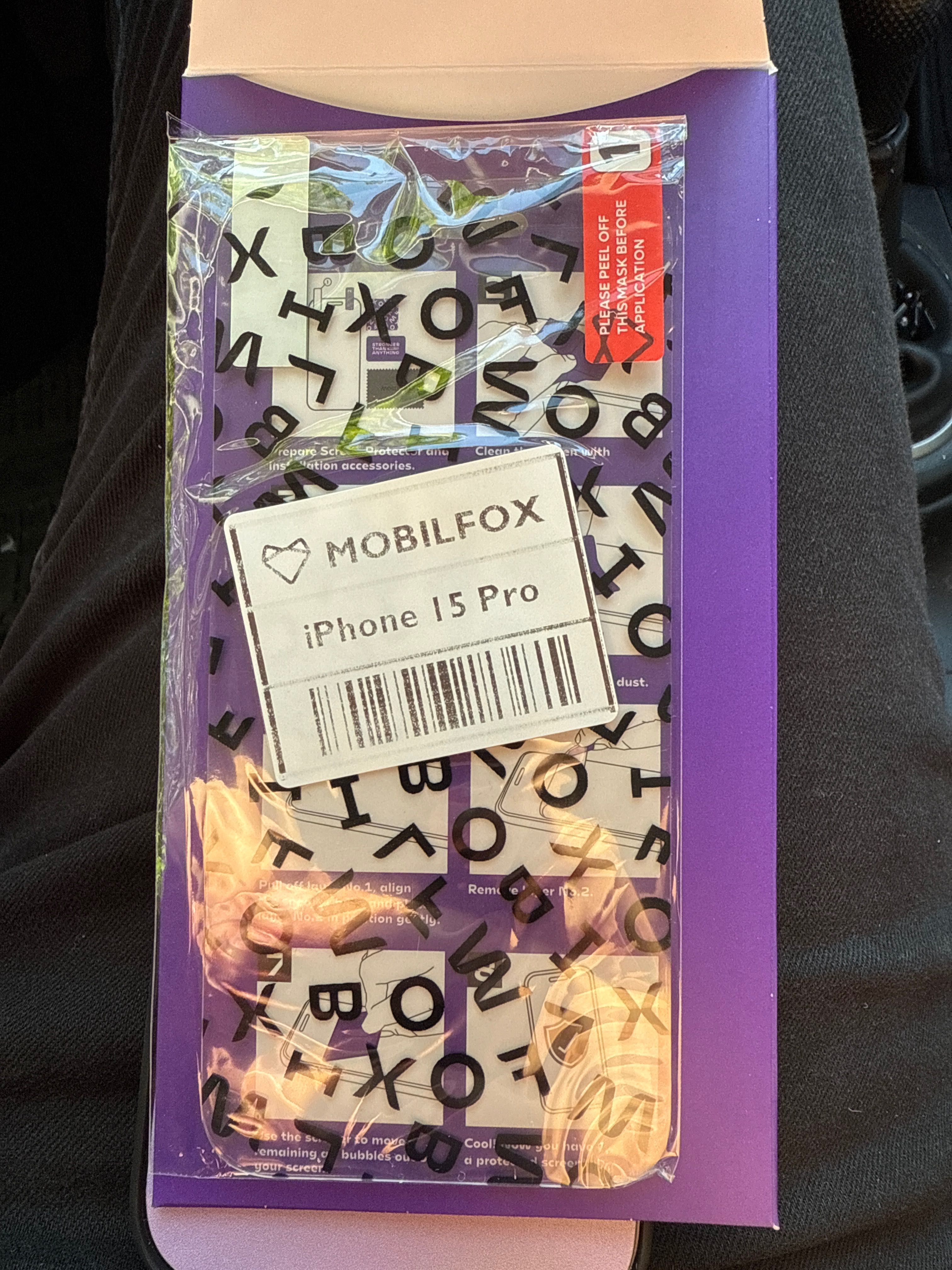 Калъф Mobilfox за iphone 15 pro + протектор