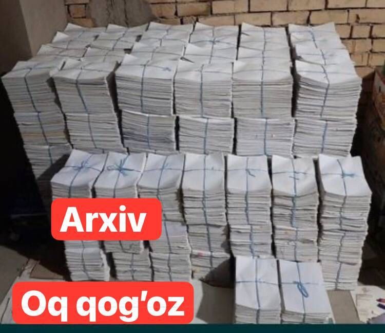 Oq qog’oz Arxiv olamiz Oq lest