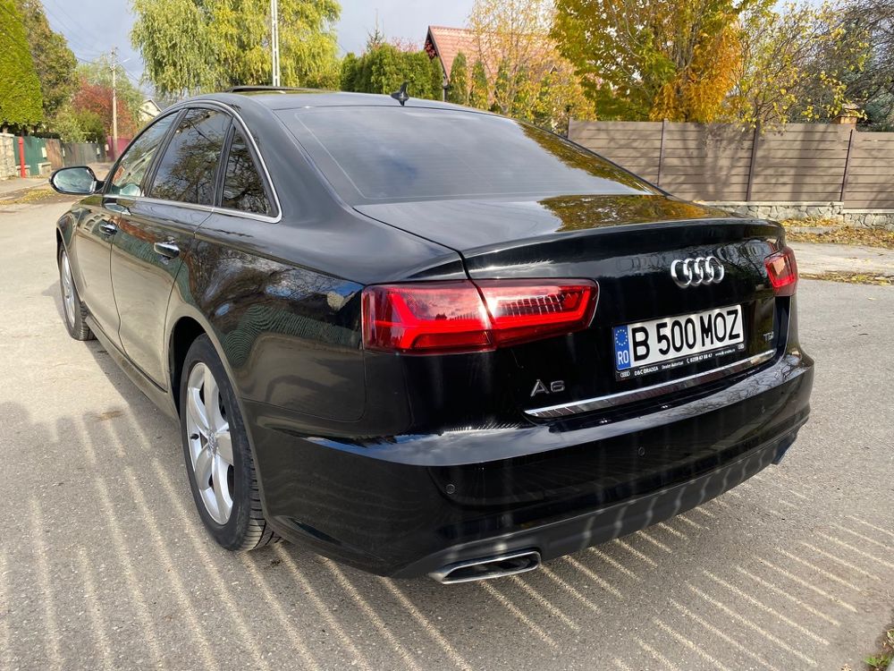 Vând Audi A6 avariat 2.0tdi 190cp faruri Matrix automat 10.2017 euro6