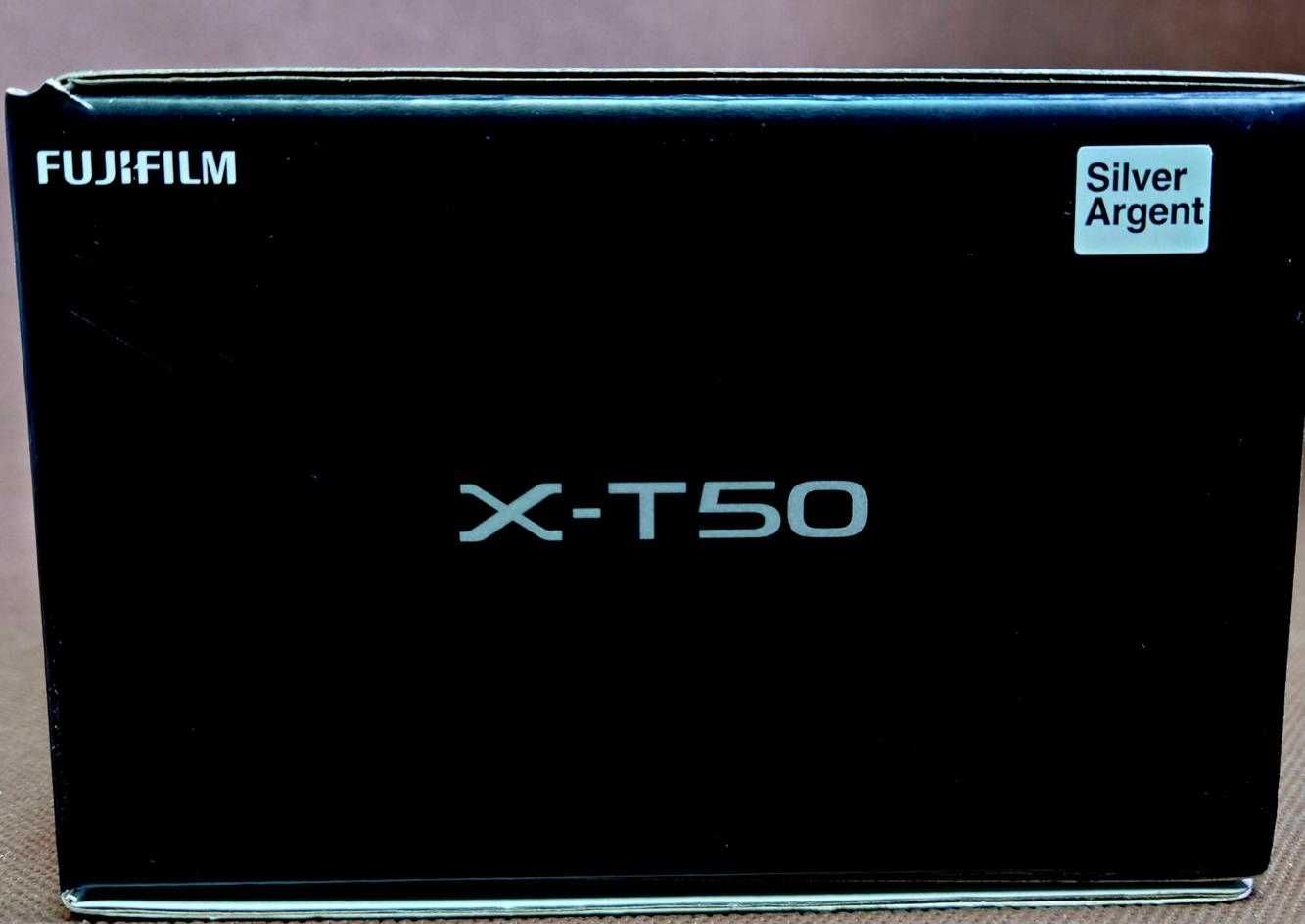 FUJIFILM X-T50, сребърно, пълна БГ гаранция до юни 2026 г.