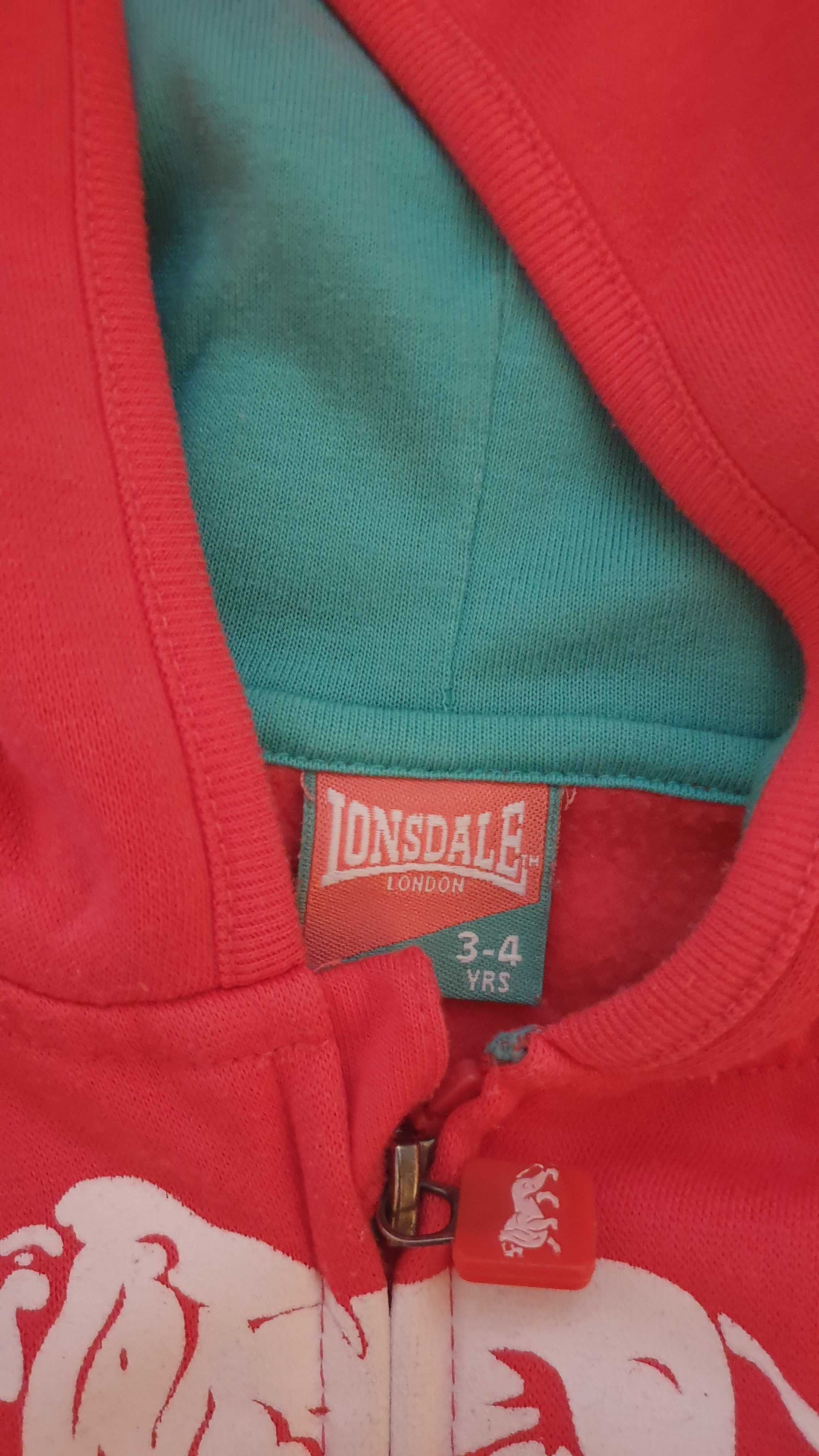 Суитчер LONSDALE за момиче 3-4 г.