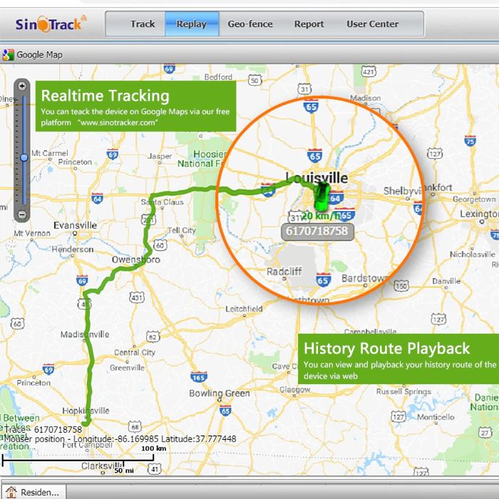 GPS тракер ST-901 за автомобил / онлайн проследяване / GPS tracker