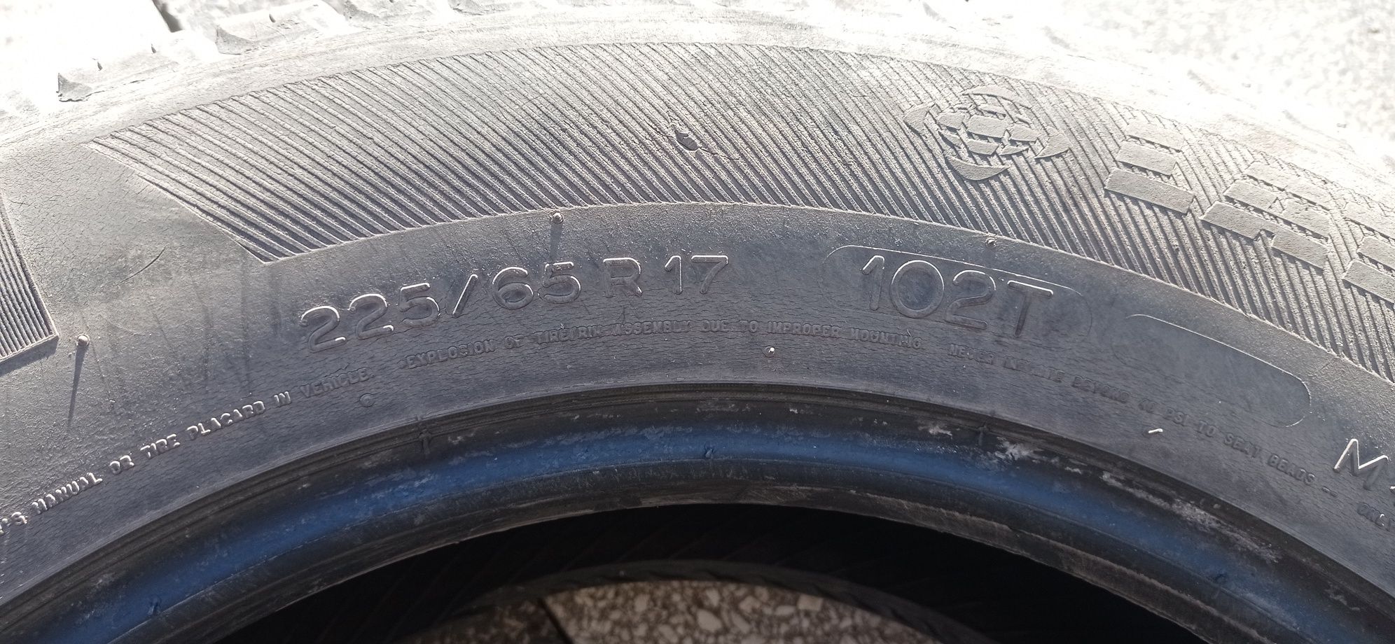 4 бр. летни гуми Michelin 225/65 R17