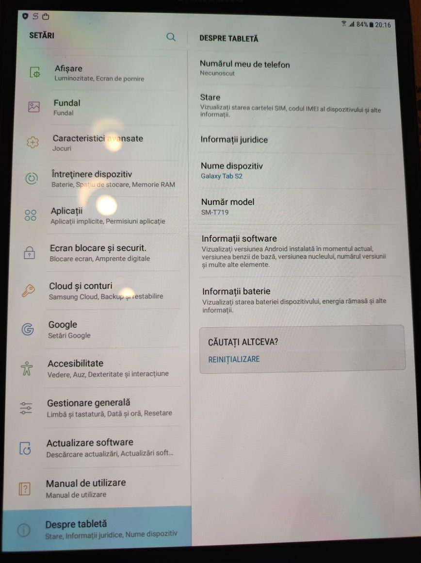 Tableta Samsung Galaxy Tab S2