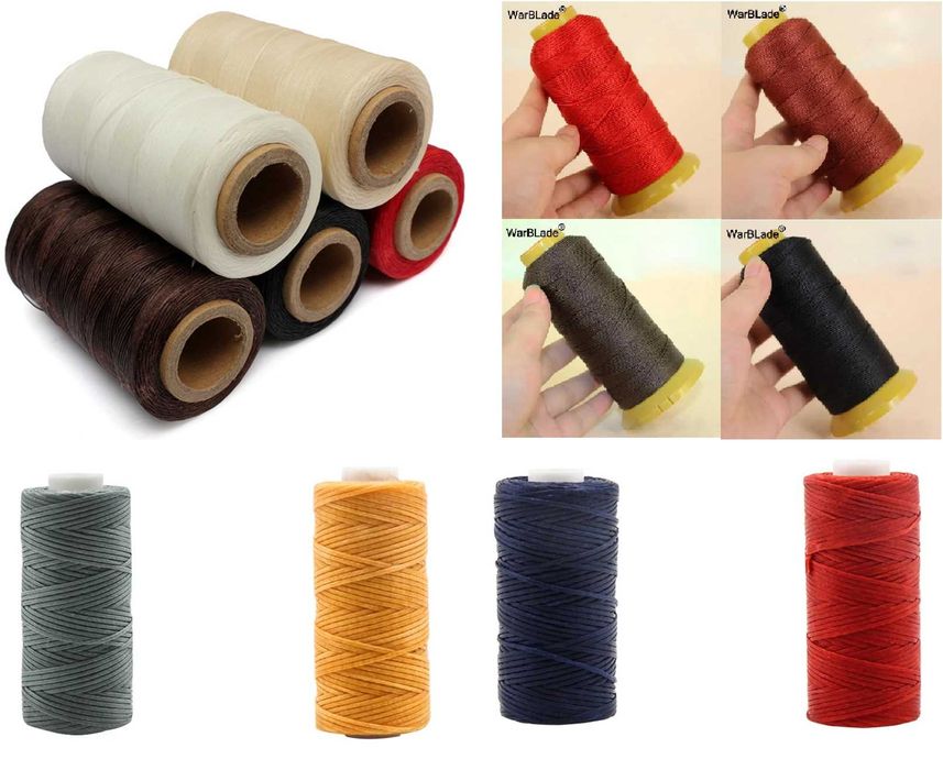 Нитки вощеные хлопковые кожевенные