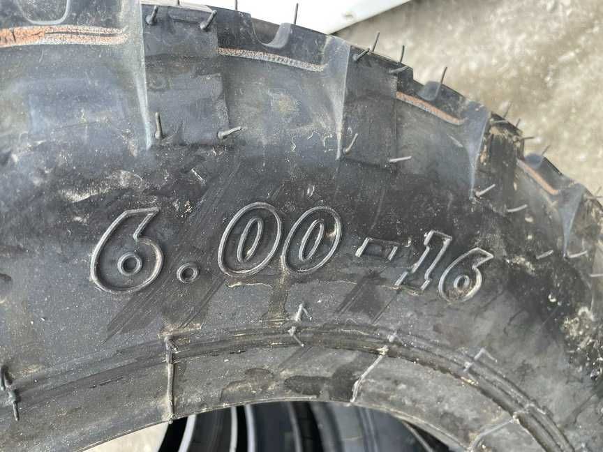 6.00-16 Anvelope noi de tractor fata U-445 garantie 2 ani 6PR livrare