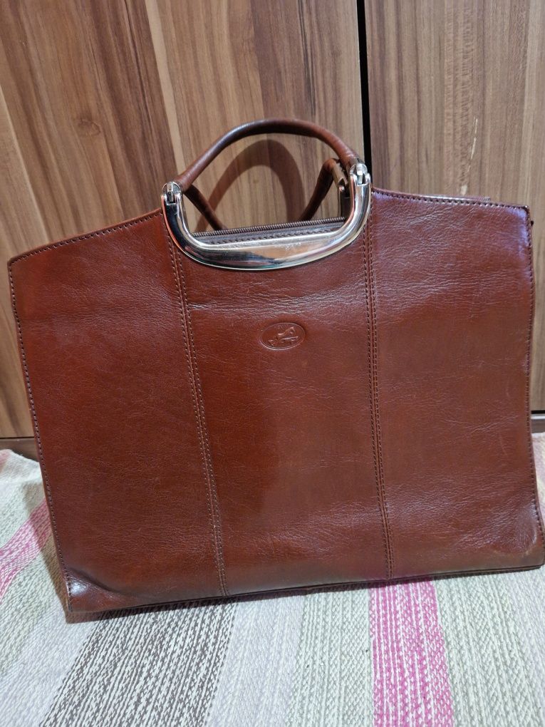 Geanta diplomat piele vintage dama