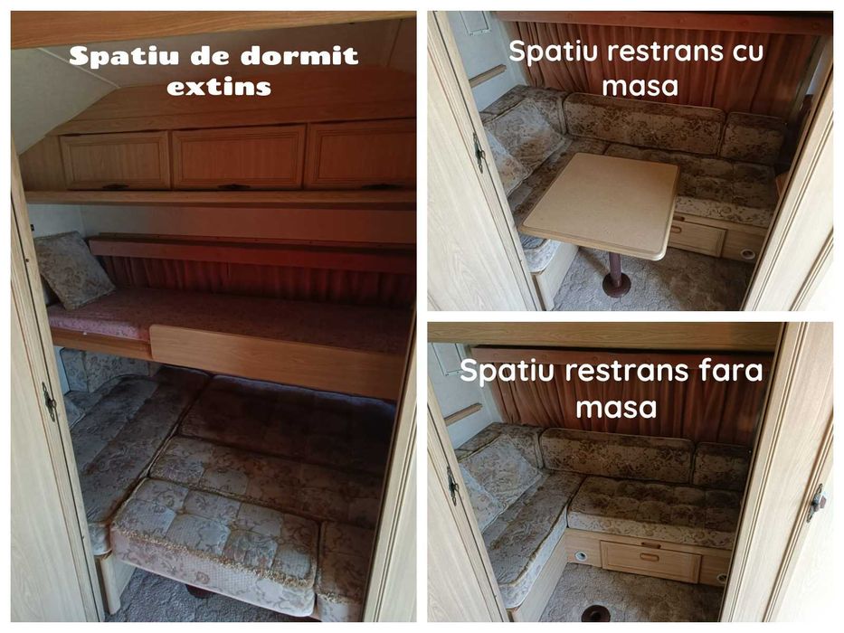 Rulota Lunar Clubman 6 locuri inmatriculata, baie, bucatarie incalzire