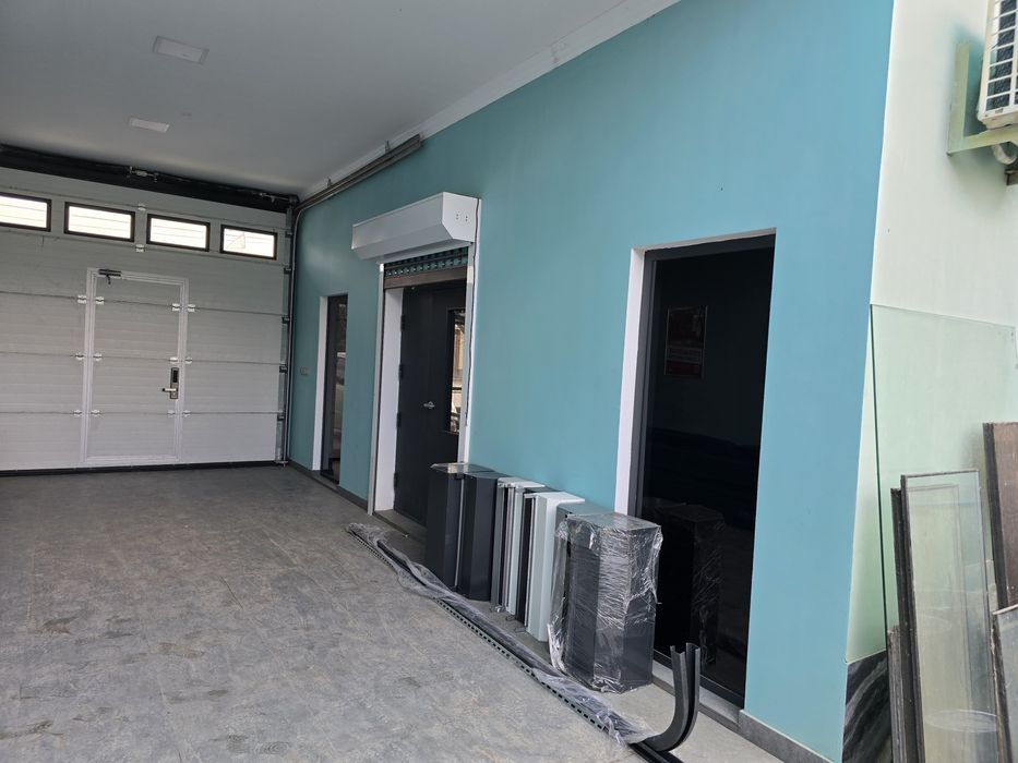 Автоматик дарвозалар, секционные ворота,  рольставни, шлагбаум, пергол