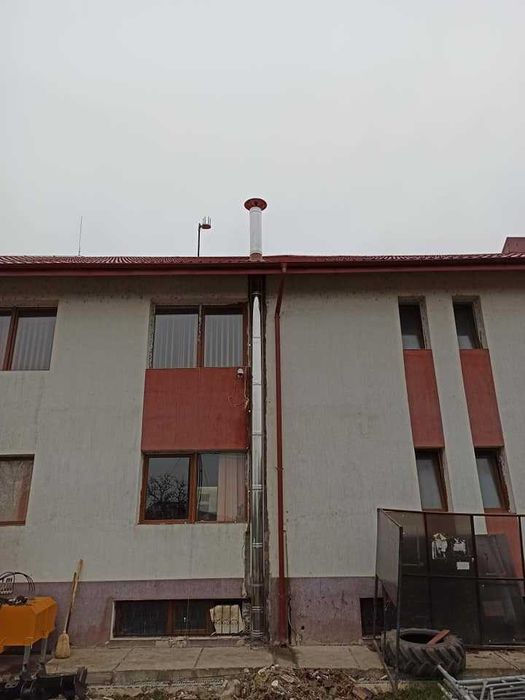 Cos de fum din inox izolat 130/180 mm x 5 m