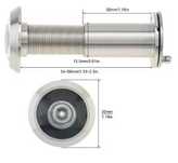 Vizor Usa 16mm argintiu unghi vizual 200 grade