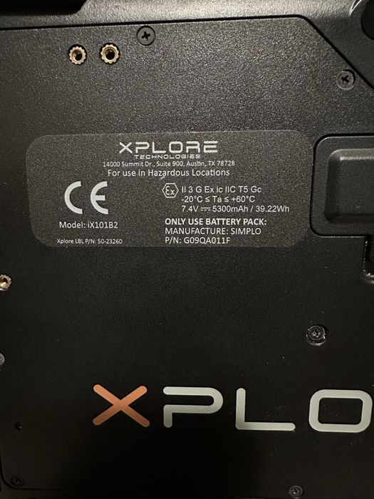 Tableta Zebra Xplore iX101B2