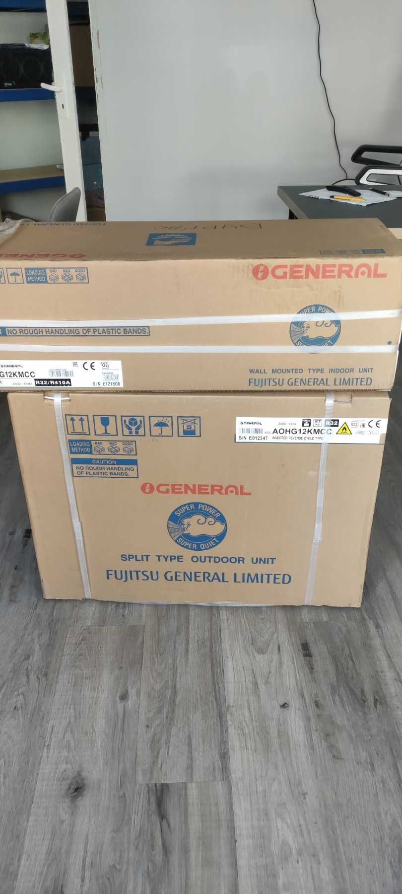 General Fujitsu ASHG07LMCA/AOHG07LMCA с монтаж
