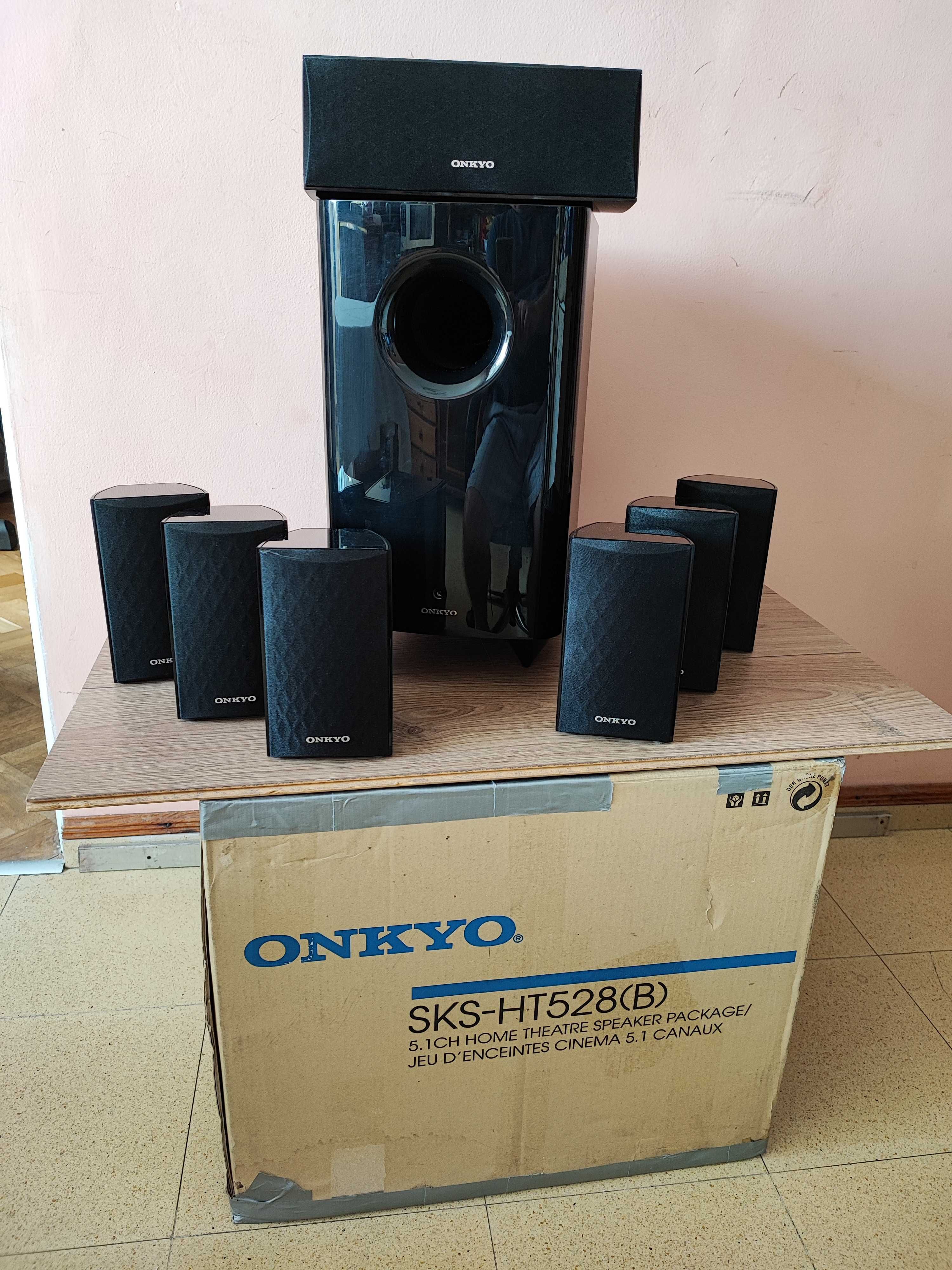 Аудио система за домашно кино ONKYO 5.1+2 броя (SKR и SKF)
