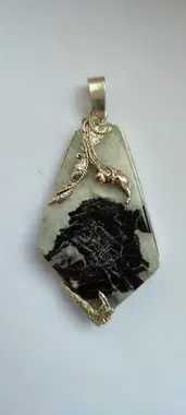 Кулон серебряный с ТУРМАЛИН ом