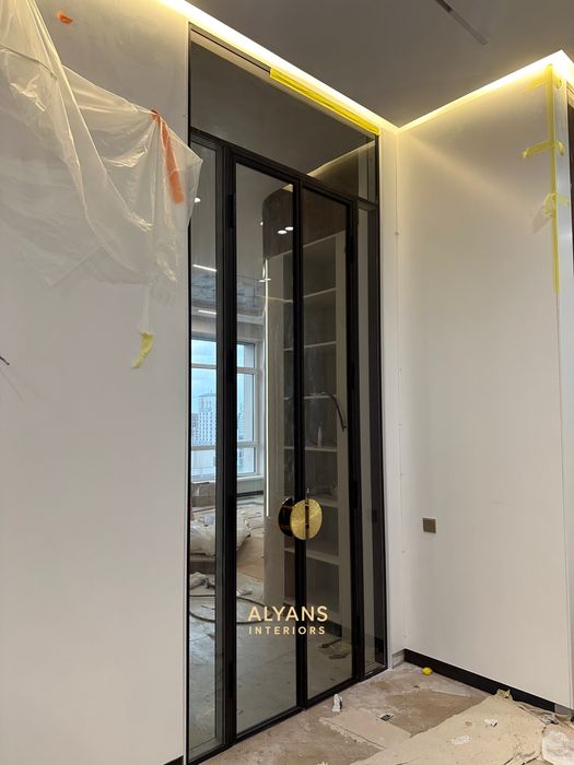 Межкомнатная перегородка, перегородка в стиле лофт на заказ