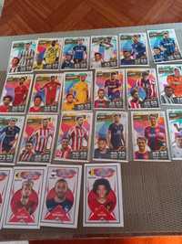 Картички на футболистите