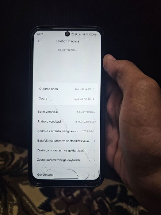 Redmi note 11 ..