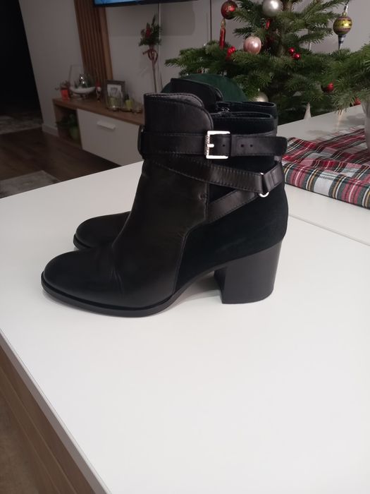 Botine din piele naturala Ralph Lauren