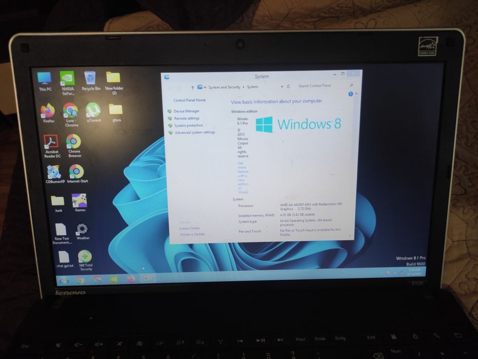 Vând Laptop Lenovo Thinkpad edge 535