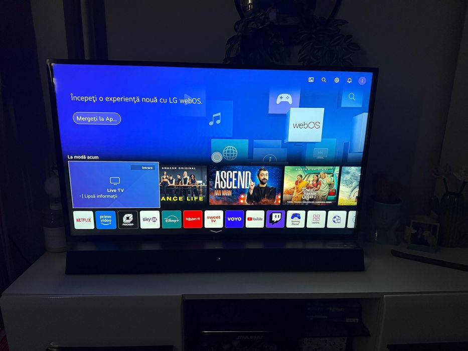 TV LG smart tv 108 cm