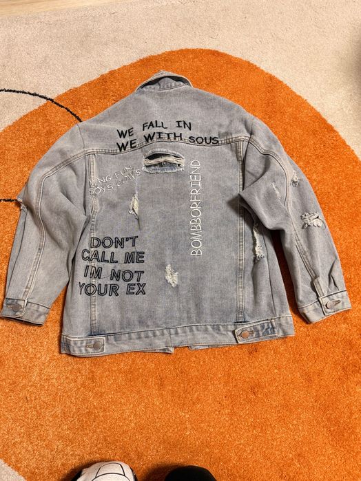 Дънково яке с пух