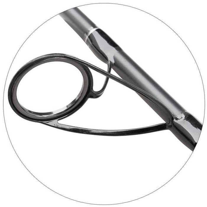 Lanseta carbon Baracuda Giant X 3902 3,9m 3,5 lbs Inelele Black T-Sic