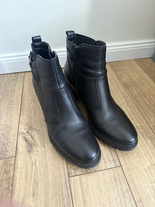 Боти от естествена кожа Gémo , 41 размер