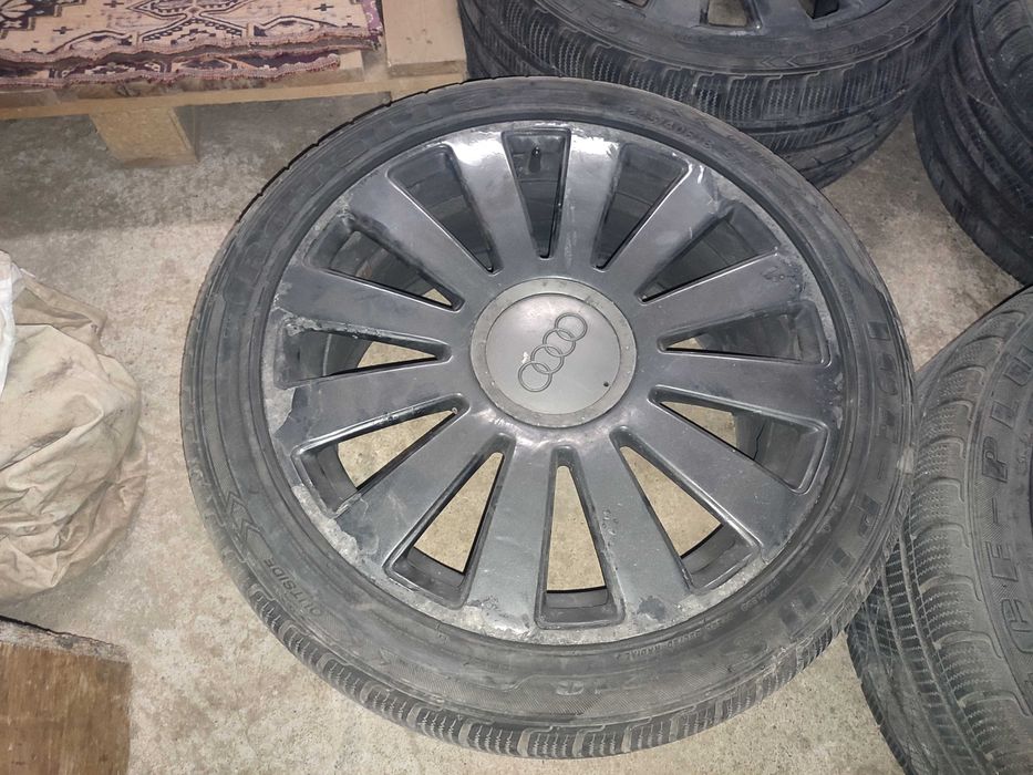18 5x112 лети джанти със зимни гуми 245/40.18 6.5мм грайфер за Ауди ФВ