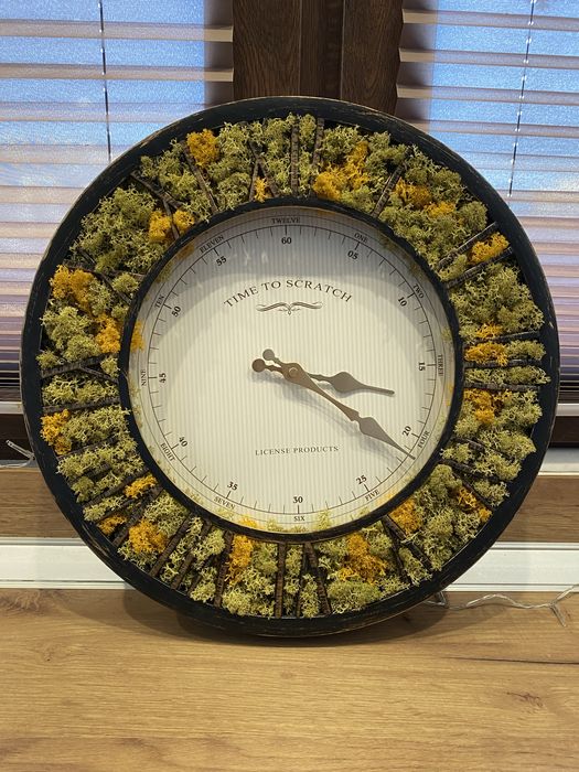 Промо!!! Часовник със скандинавски мъх