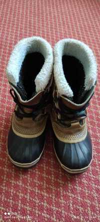 Зимние ботинки для мальчика,  производство - Канада, фирма "Sorel"