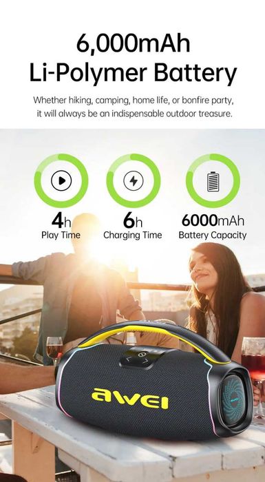 Awei KA16 60w Портативная Bluetooth колонка . Есть доставка