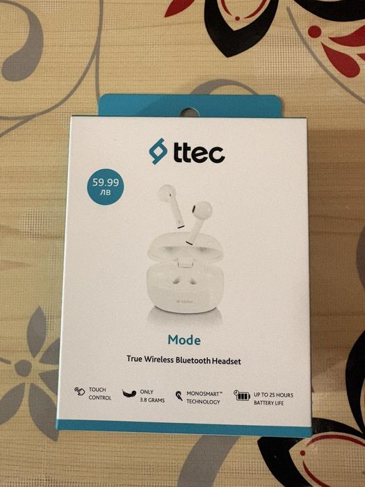 Чисто нови безжични слушалки - ttec!