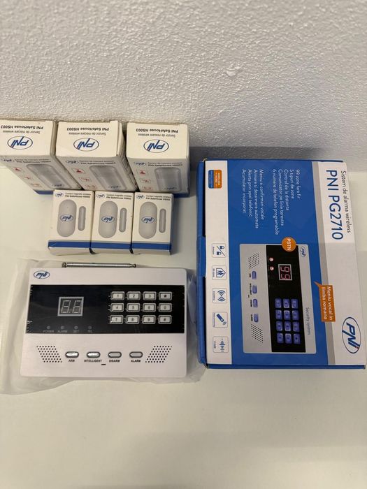 Kit Sistem de alarma wireless PNI PG2710 linie terestra si 6 senzori