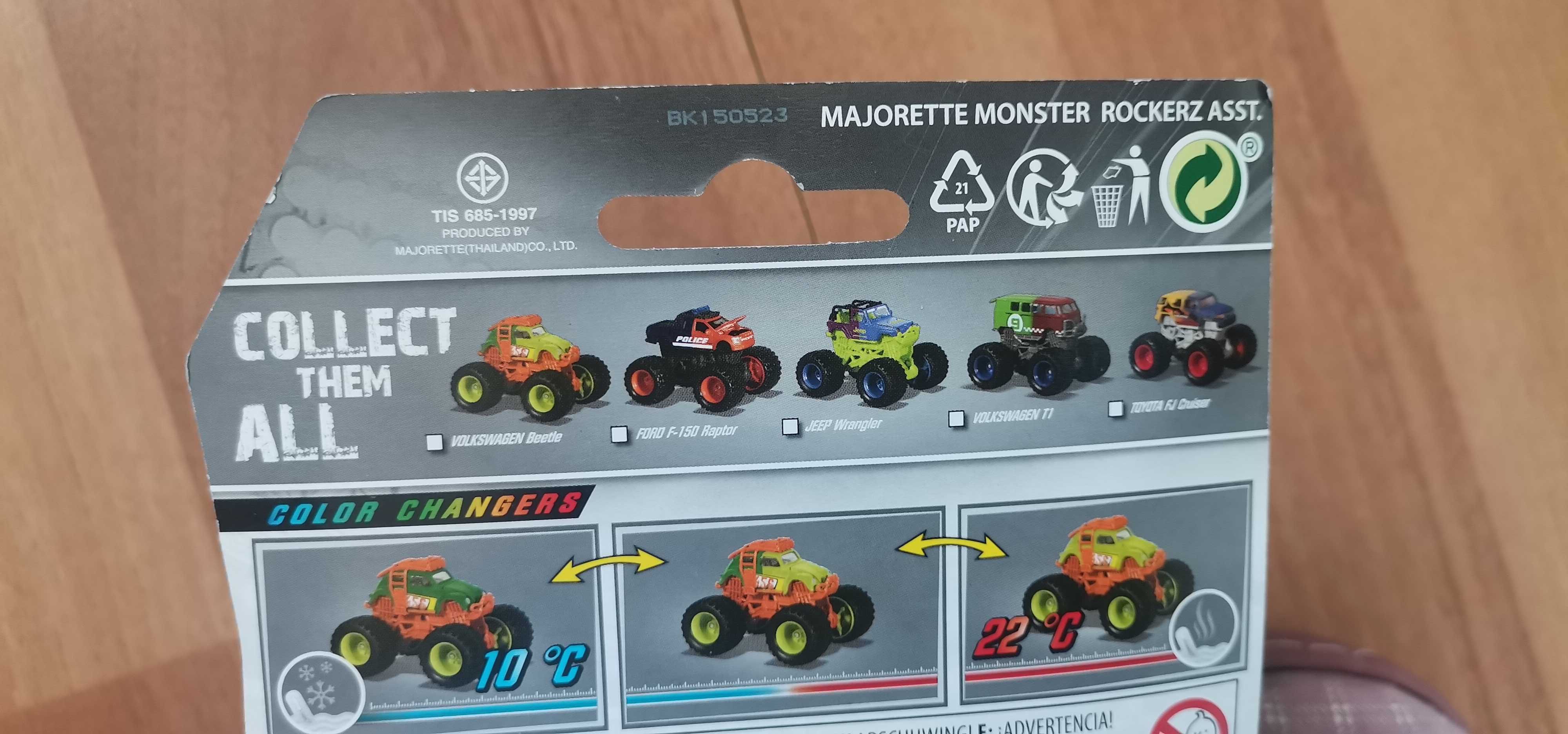 Majorette monster rockerz color changers colectie completa