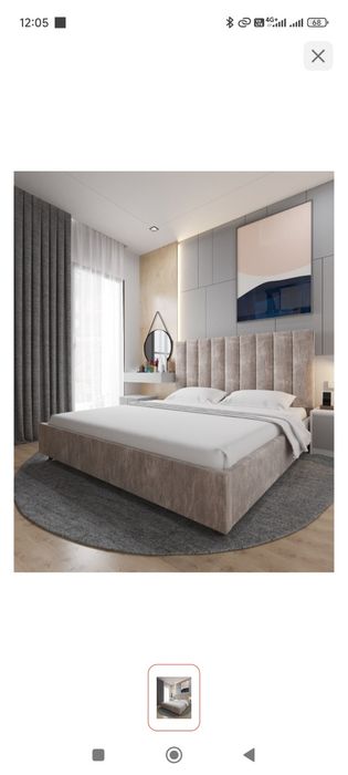 Кровать 180х200 с матрасом, новая