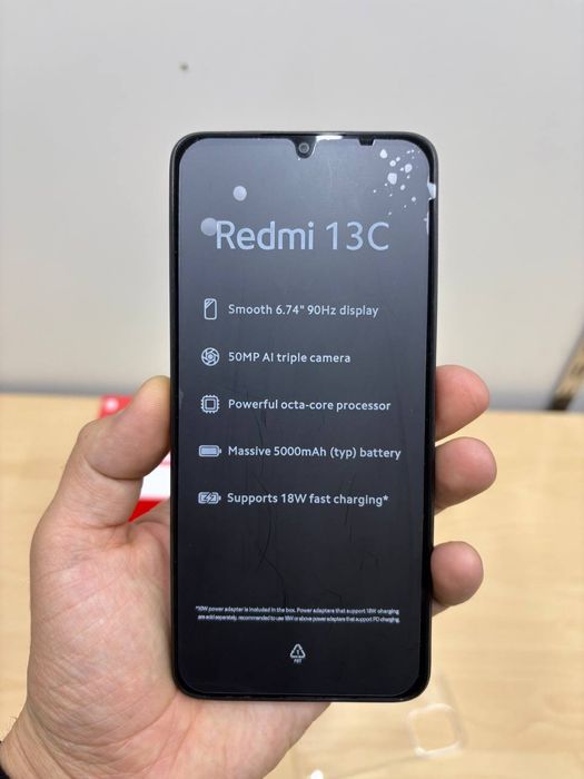 Redmi 13C 256gb новый запечатнный