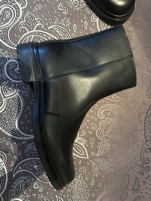 Мужские кожанные сапоги