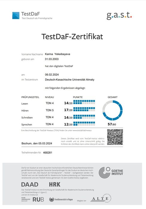 Преподавательница немецкого