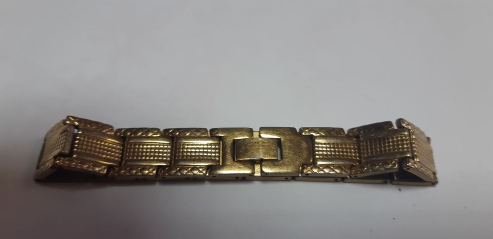 Bratara inox aurie bărbătească.