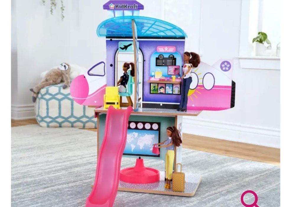 Jucarie aeroport Kidkraft Luxe Life 2-în-1