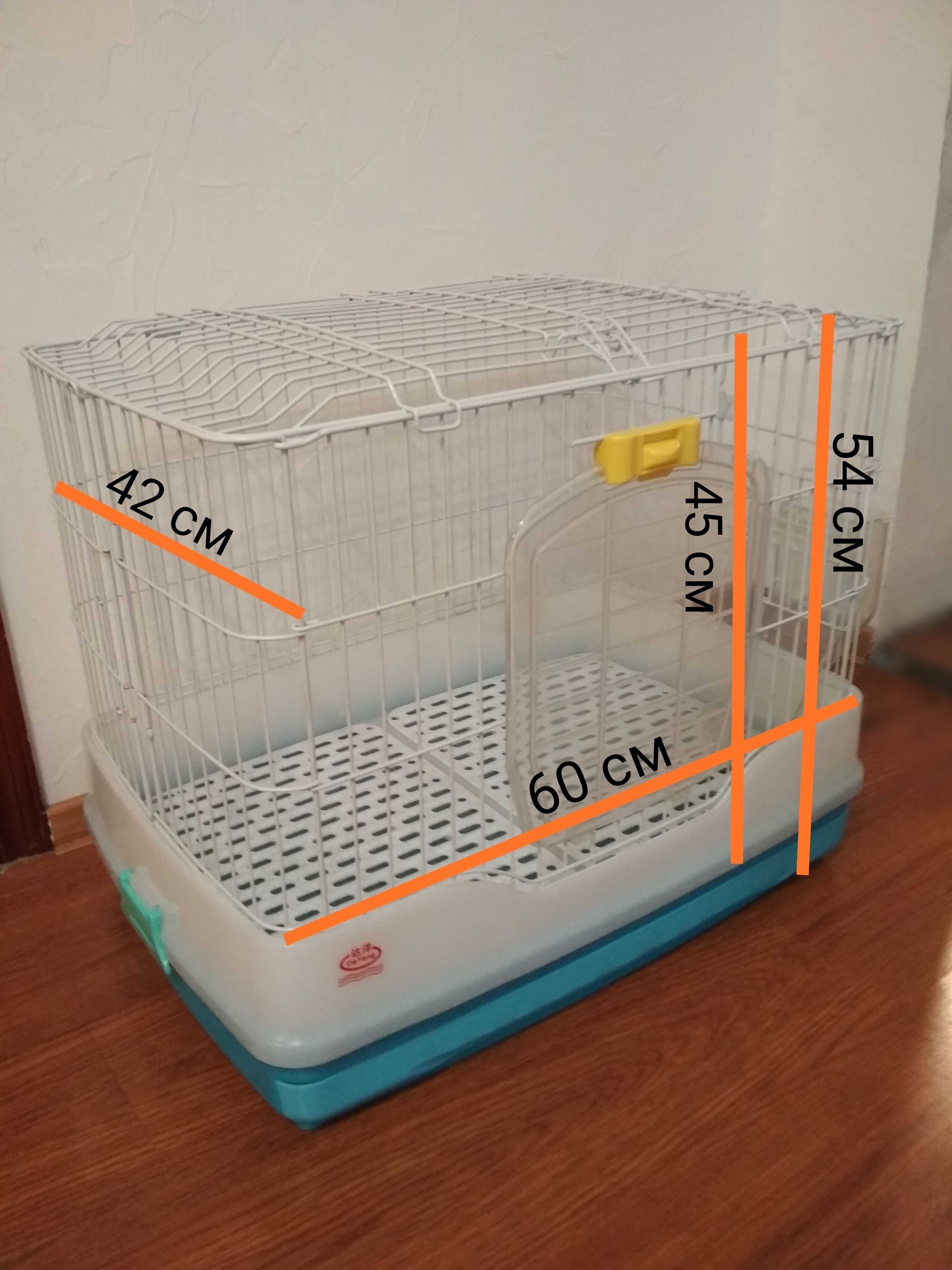 Клетка. большая с поддоном