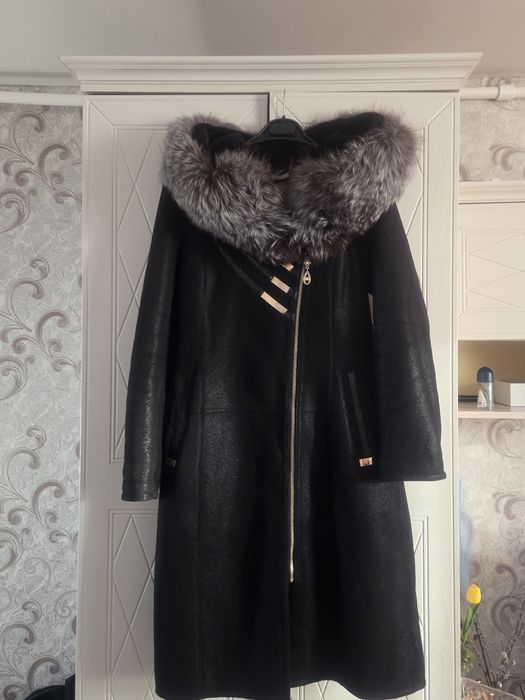 Зимняя женская дубленка