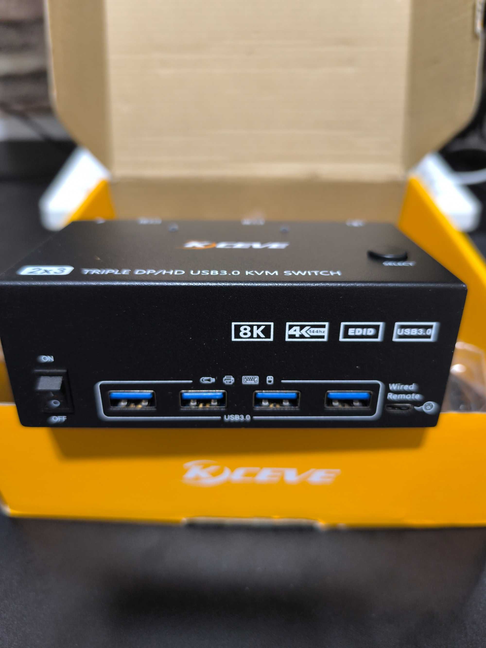 KCEVE HDMI KVM превключвателя