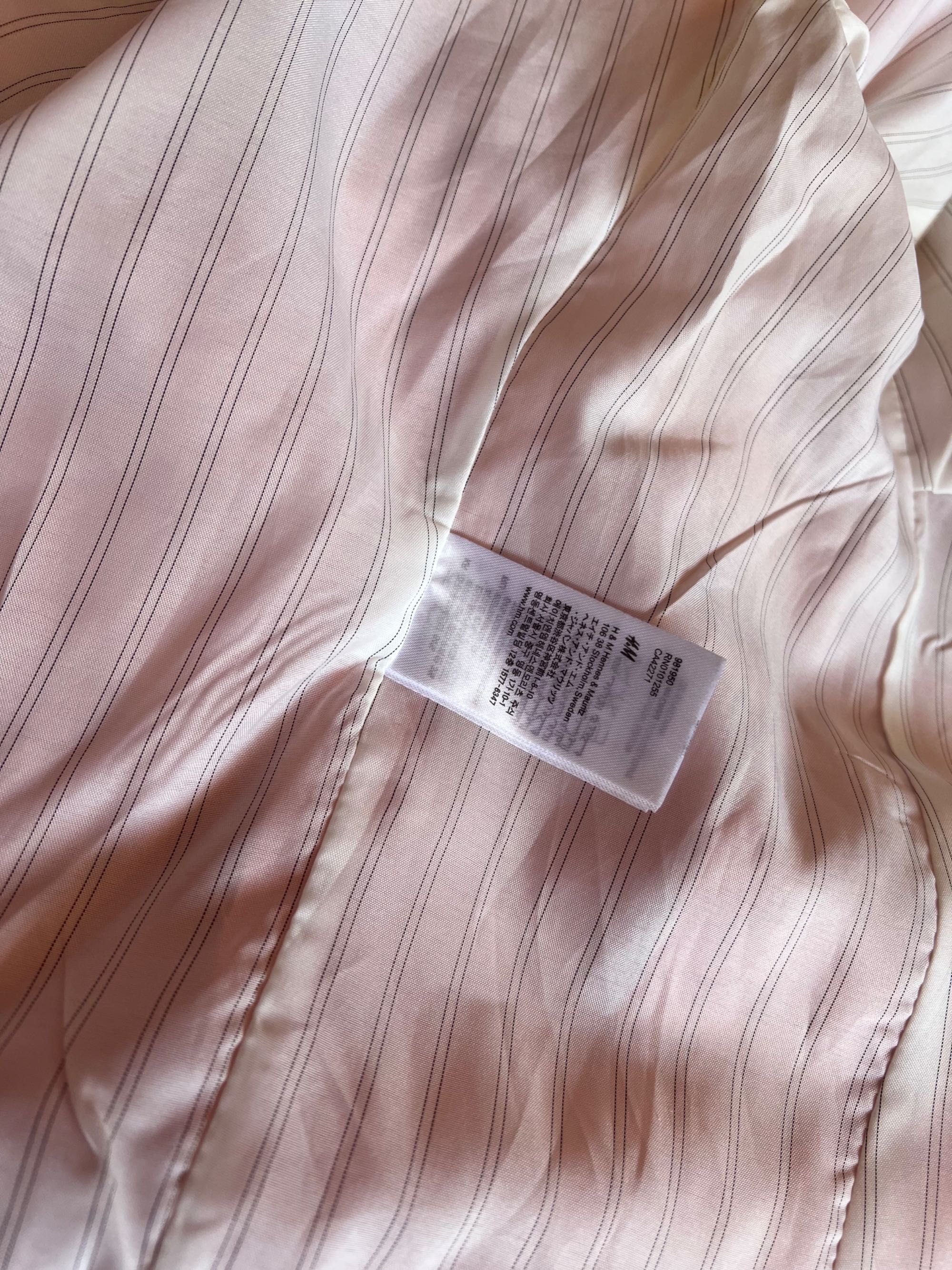 ЧИСТО НОВО Късо розово сако H&M