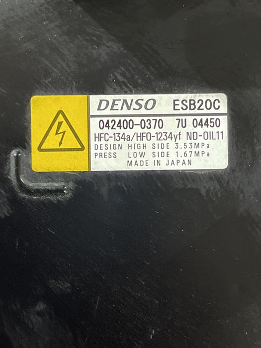 Compresor clima / AC Toyota C-HR hybrid